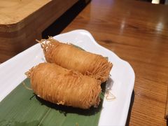 金丝榴莲酥-如轩·海鲜砂锅粥·潮汕菜(一品天下店)