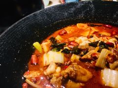 沸腾虾蛙跳-绿茶餐厅(西单老佛爷店)