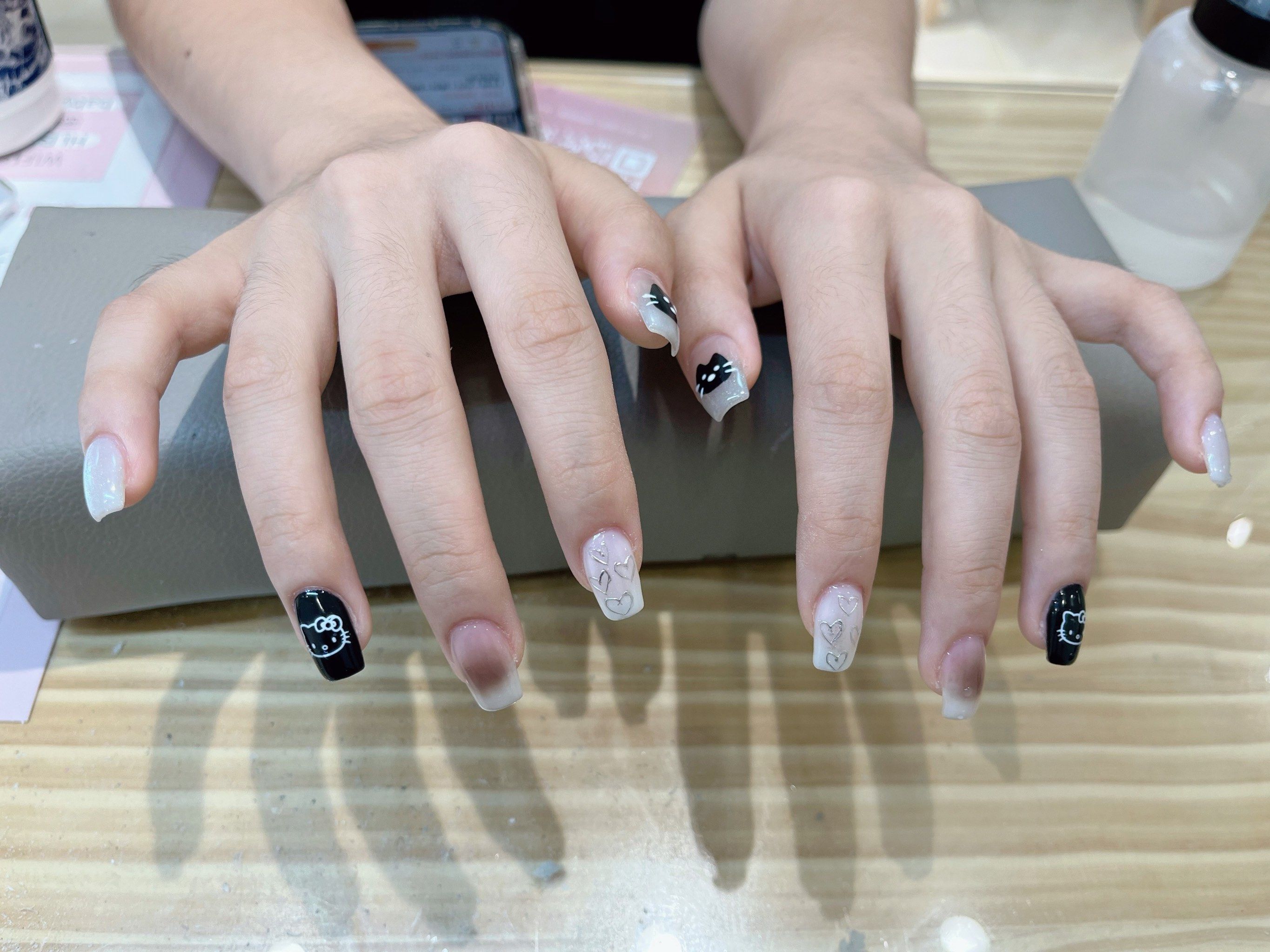 💅🏻黑白美甲 | 时尚与可爱的完美融合💅🏻
