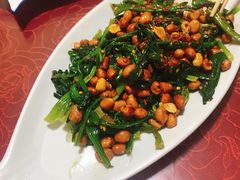 陈醋菠菜花生米-夕阳红小吃(中街大悦城店)