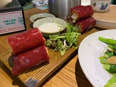 金莎海虾红米肠粉-潮粥荟·潮汕砂锅粥(朝阳大悦城店)