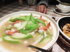 鲜虾胜瓜竹笙煲-珍味汤馆·潮汕家乡菜(保利文化广场店)