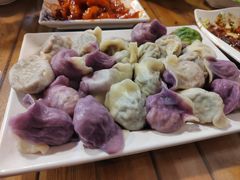 紫甘蓝锅巴馅饺子-宝源饺子(麦子店街店)