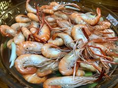 精选超大的太湖河虾-呼吸森林·生态农庄农家乐私房菜