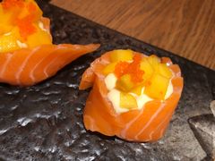 芒果三文鱼沙拉-渔井食堂(新洲店)