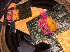 海胆生牛肉手卷-老乾杯和牛烧肉(王府中环店)
