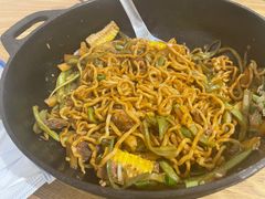 精选肋排焖面-金豆角砂锅焖面(安贞店)