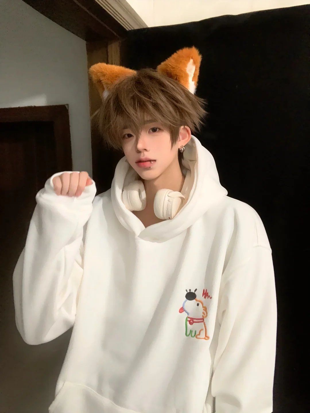 学剪帅气男生头