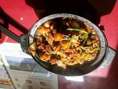 鸡公煲一锅烧，血好吃!!-重庆鸡公煲(三八山珍美食城店中店)