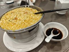 蟹腿肉炒蟹黄-丁老爷子苏香圆