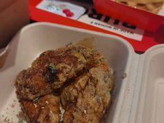 咸蛋黄炸鸡-前进5路汉堡炸鸡(汉街skp店)