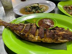 烤鸡鱼-明记烧鱼美味店
