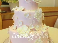 翻糖婚礼蛋糕-爱之婚礼蛋糕(建外SOHO西区店)