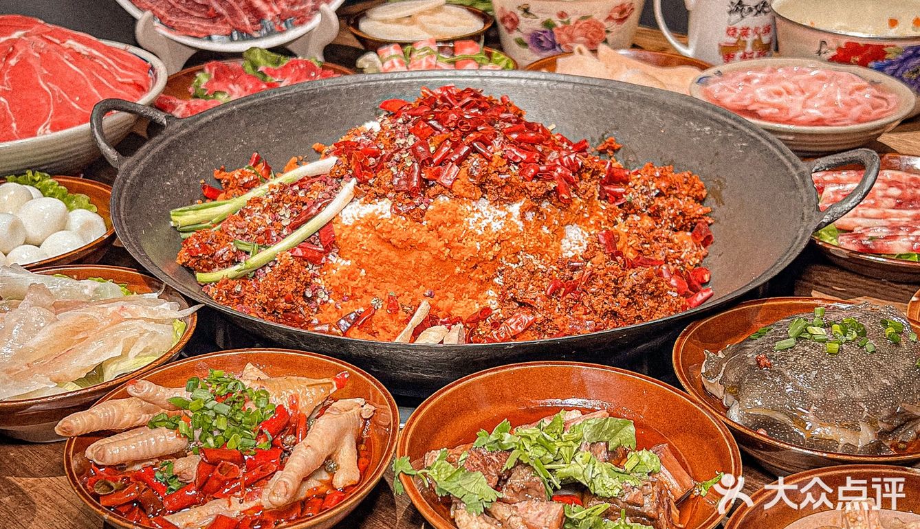 老院坝烧菜火锅9215手工炒料42年