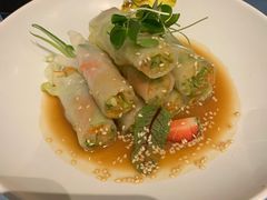 搓椒麻酱果蔬米卷-南堂館川菜文化餐厅(天府店)