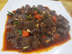 辣子蒜羊血-太元彭家正汤(太元路总店)