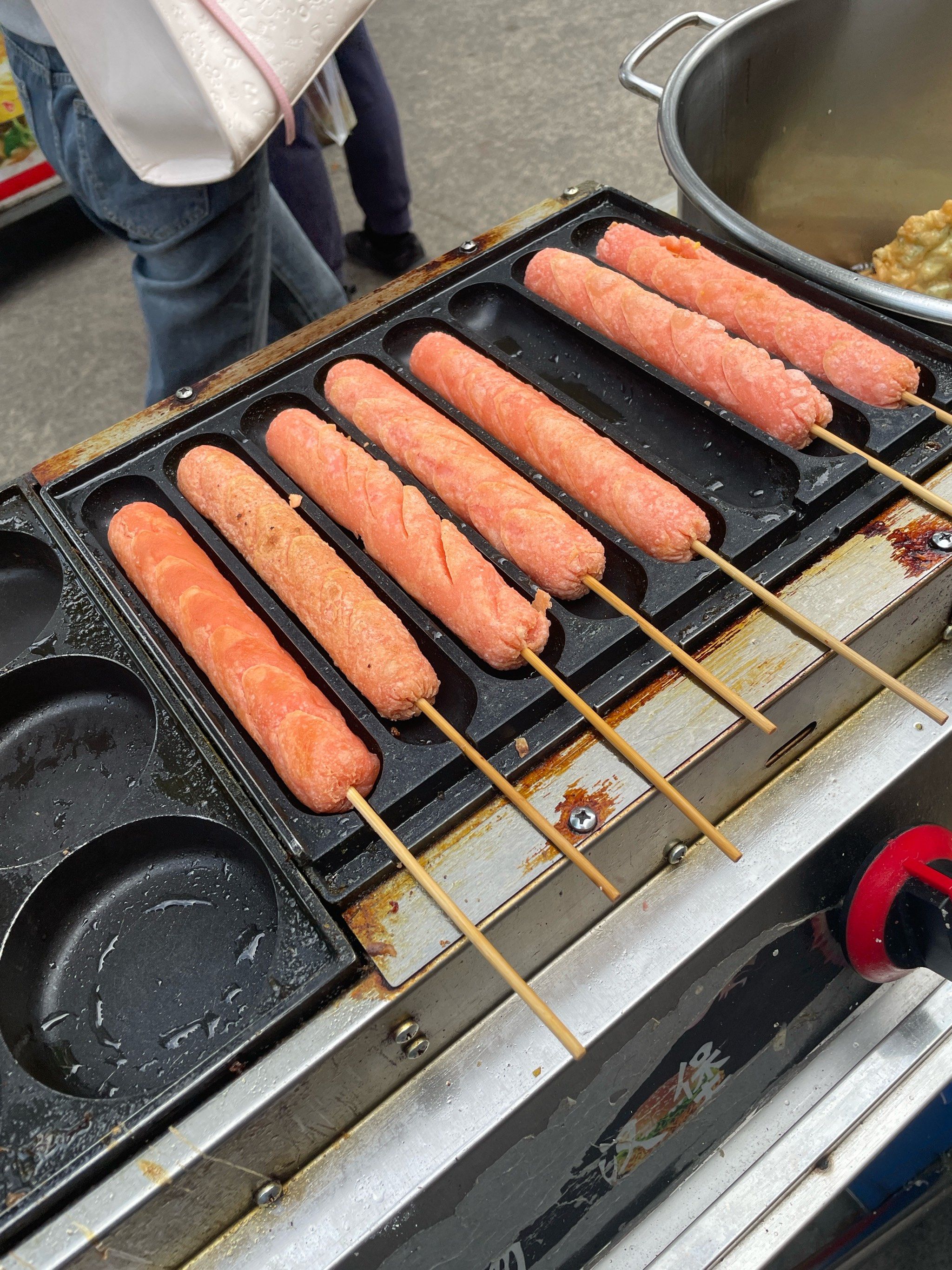 校门口的淀粉肠