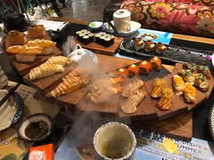 顶级火炙拼盘-古田居·特色寿司料理(骏欣中心店)