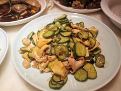 青瓜炒大蛤-日丰园海肠水饺·老字号大连海鲜(和平广场店)