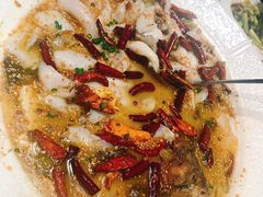 大盘酸菜鲈鱼-九毛九西北菜(大东海店)