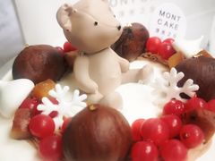 栗栗小熊奶油蛋糕-浮光之丘MontCake生日蛋糕(花牌坊店)