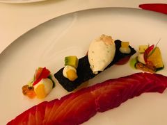 挪威烟熏三文鱼水晶黄瓜香槟奶油-福楼法餐厅FLO