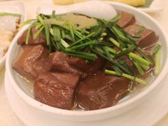 姜茸韭菜浸猪红-顺德人家食府(黄金广场店)