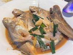 潮式豆酱杂鱼煲-王庄阿咪海鲜大排档(象园店)