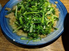 油渣鸡毛菜-兰溪小馆(东直门簋街店)