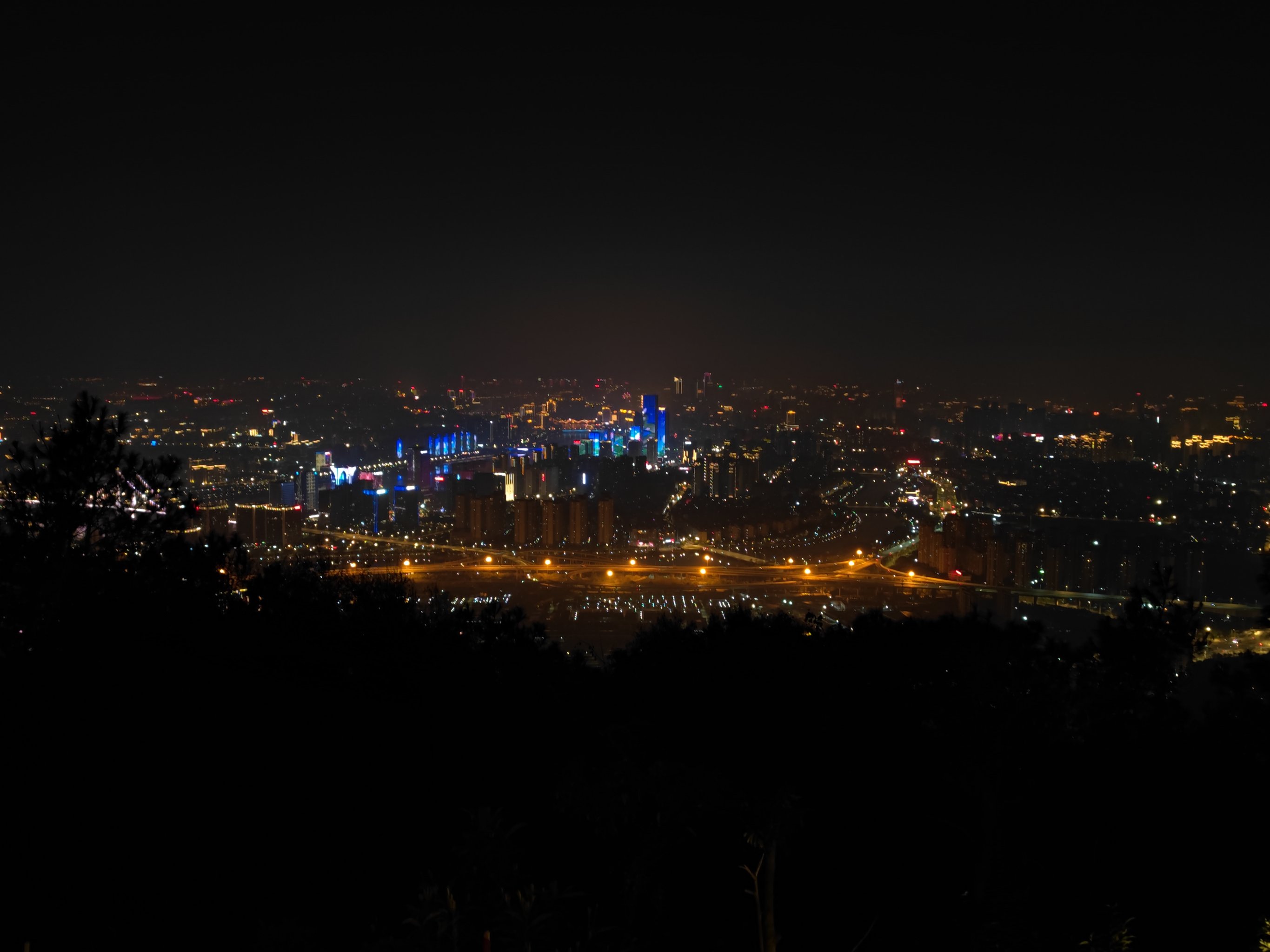 福州晚上自驾夜景图片