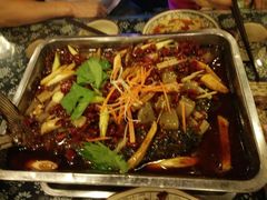 香辣烤鱼-百年老扣碗(沙坪坝店)