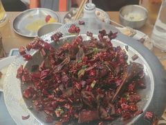 招牌干锅辣鸭头-路边羊烧烤酒场(宝带路店)