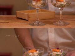 醋拌松叶蟹海胆杯-鮨青(恒基名人购物中心店)