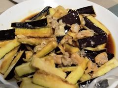 蛤蜊肉拌茄子-华春餐馆(鱼山路店)