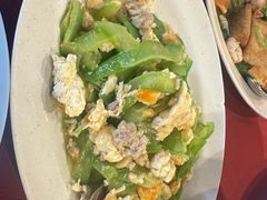 咸蛋炒凉瓜-德成饭店
