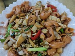酸菜炒大肠-桃园美食(水库路店)