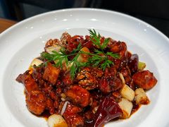 桃仁剔炒鸡-北京老铺烤鸭(西稍门店)