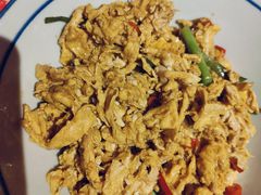 香醋炒土鸡蛋-荆九爷爆炒桥头三嫩(浙大店)