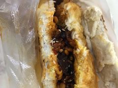 蛋菜夹馍-清真马乐贝腊牛肉蛋黄菜夹馍(马蓉洒金桥店)