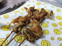 秘制牛蛙-笔墨纸虾之烧烤海鲜虾尾(好爱广场店)