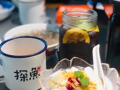 芝士冰粉-探鱼·鲜青椒爽麻烤鱼(苏宁广场店)