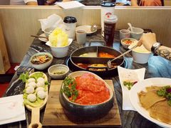 -热火朝天鲜切牛肉火锅(南强街巷店)