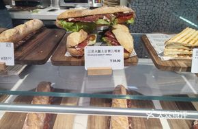 Three-Star Ham Potato Pancake Sandwich