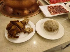 炸烧饼-八先生涮肉房(三里河店)