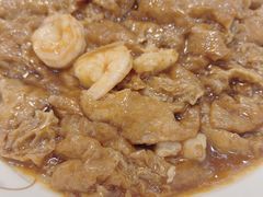 虾仁笃面筋-大眼锅贴饺子(河西店)