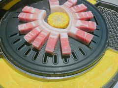 山蒜叶厚猪五花-老板娘的烤肉店(港湾广场店)