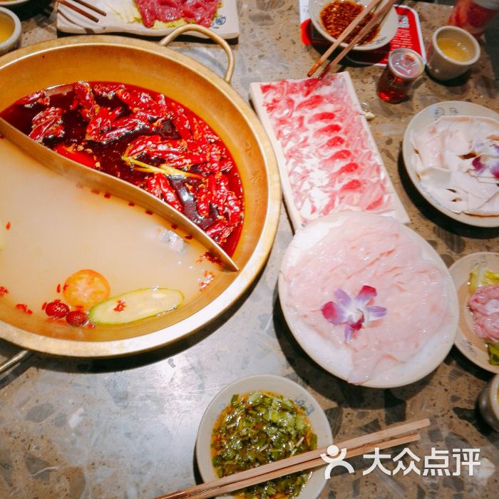 小龙坎老火锅(泰然店)牛油锅底图片 第1张