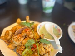 椒盐牛蛙-大头虾越式风味餐厅(光明广场店)