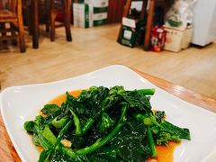清炒芥蓝苗-蒙古原烤羊排(龙岗店)