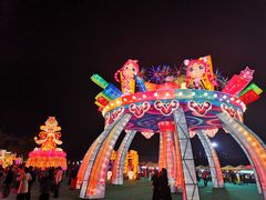 -欢乐海岸椰林沙滩-2025湾区超级灯会